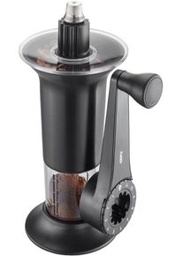 Gefu Kaffeemühle »LORENZO« Kegelmahlwerk Präzises Keramikmahlwerk in schwarz, Größe 0