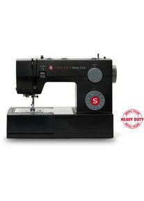 Singer Freiarm-Nähmaschine »Heavy Duty Black HD4432« 32 Programme in schwarz