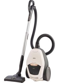 AEG Bodenstaubsauger »VX82-1-ALR« 600 W mit Beutel autom. Saugkraftregulierung, extrem leise auch auf Teppich in weiß