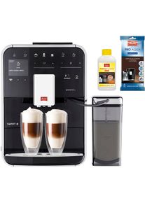Melitta Kaffeevollautomat »Barista TS Smart F850-102, schwarz« 21 Kaffeerezepte & 8 Benutzerprofile, 2-Kammer Bohnenbehälter in schwarz