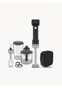 KitchenAid Bezdrôtový tyčový mixér s príslušenstvom Go Cordless Čierna Umelá hmota Súprava s rôznymi veľkosťami