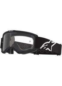 Alpinestars Vision OTG, occhiali , colore: Nero/Bianco Trasparente