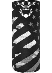 Zan Headgear Motley SportFlex Camo, multifunctional headwear , color: Black/White/Grey , size: One Size