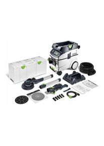 FESTOOL Set Levigatrice a Collo Lungo e Aspiratore PLANEX LHS 2 225 EQI/CTM 36