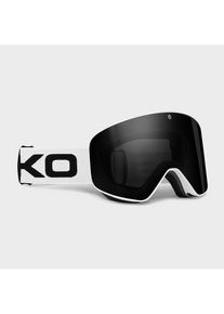 Siroko Uniseks ski-/snowboardbril "GX Ampezzo" wit/zwart - 47% |