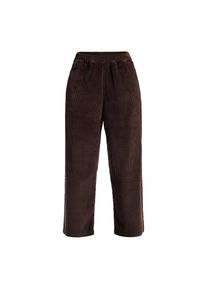 Quiksilver, Damen, Schlupfhose &raquo;Payarawa&laquo;, Chocolate Brown, L, Chocolate Brown, Stoff: Baumwoll-Noppencord, 285 g/m2