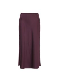 Cartoon, Damen, Satinrock &raquo;Satinrock unifarben&laquo;, Dark Aubergine, 40, Dark Aubergine, Passform: Schwingend