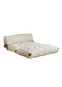 Fold Teddy 2 Cream kihúzható kanapé, krém