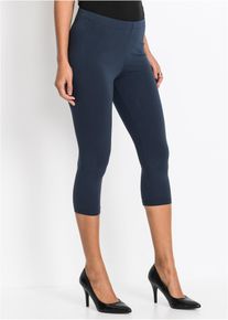 Capri legging (set van 2) - blauw - maat 32/34 (XS) - met katoen - bonprix