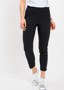 7/8 broek van bengaline - zwart - maat 42 - bonprix