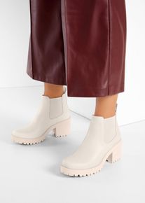 Chelsea boots - beige - maat 42 - bonprix