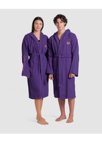 arena Bathrobe - Unisex - Violet-calypso Coral - Size: L - arena Zeppelin Light Robe