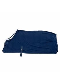 Nomad Tales Coperta dopolavoro in pile con cinghia sottopancia blu marino 125cm