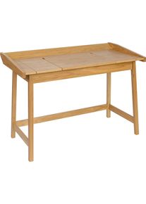 WOODMAN Bureau Walter scandinavisch design, houtfineer van eiken bureaus bruin