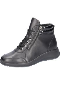 Waldläufer Waldläufer Veterschoenen Kalea comfortabele schoen, winterlaarzen in comfortwijdte h (=zeer breed) dames veterlaarsjes maat 7 (40,5) zwart