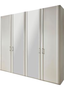 Wiemann Draaideurkast Bern hoogwaardig beslag inclusief deurdemping kledingkasten wit