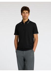 Selected Homme Poloshirt SLHFAVE SPORT ZIP SS POLO NOOS heren poloshirts maat S zwart