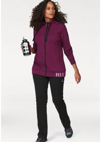 H.I.S. H.I.S Joggingpak Grote maten (set, 2-delig) dames fitness maat 50 roze