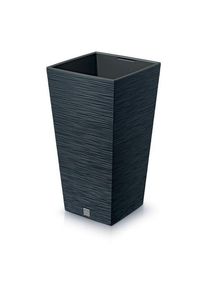 Kvetináč FURU SQUARE 39,5 cm, antracitová, 39 cm