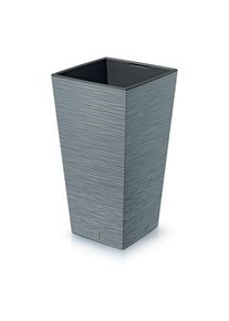 Kvetináč FURU SQUARE 24 cm, sivá, 24 cm