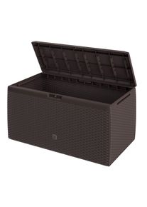 Casaria Kussenbox Rato Plus Bruin 290L met wielen
