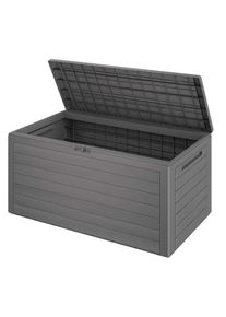 Casaria Kussenbox Woody Grijs Houtlook 280L