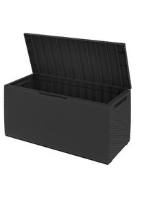Keter Kussenbox Capri Antraciet 305L met wielen