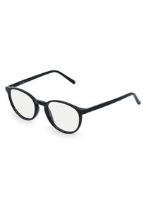 Fielmann JIL 005 CL RILEY Brille Unisex | Fassung: Vollrand, Panto, Schwarz
