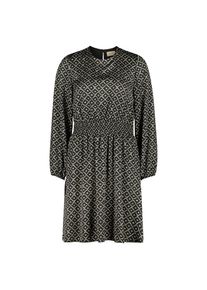 Cartoon , Wickelkleid »Wickelkleid mit Muster« , Khaki/Schwarz , EURO , 42 -EURO , 42 , Passform: Figurumspielend