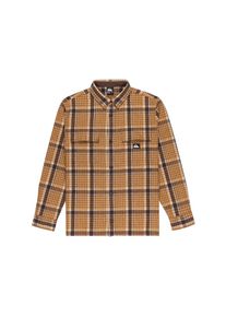 Quiksilver, Herren, Langarmhemd &raquo;Yankee&laquo;, Almond Yankee Plaid, US-Gr&ouml;&szlig;en, L -US-Gr&ouml;&szlig;en, Almond Yankee Plaid, Stoff: Wollstoff [260 g/m2]