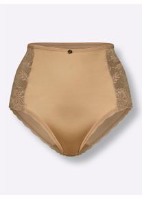 Damen Taillenslip in camel ,Gr&ouml;&szlig;e 36/38, WITT, 82% Polyamid, 18% Elasthan