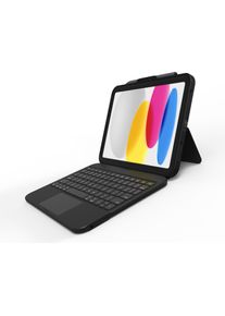 Zagg Tough Keys (BE), Tablet Tastatur, Schwarz