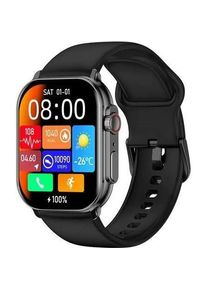 NoName Smartwatch IMIKI SF1 Schwarz, Smartwatch