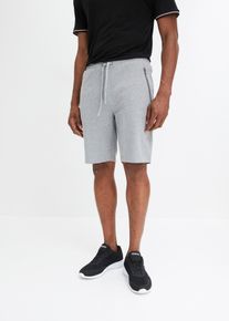 bonprix Bermudy dresowe, szary, 52/54 (L)