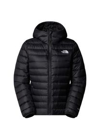The North Face Women's Classic Down Hooded Jacket Chaqueta de plumas Mujer (L | negro)