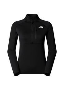 The North Face Womens Meteora 1/4 Zip Fleece Fleecetrui Dames (M |zwart)