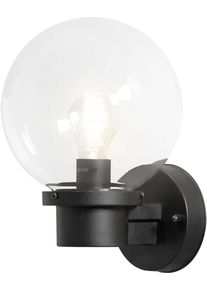 Konstsmide Nemi 7335-750 Außenwandleuchte Wandlampe Energiesparlampe LED E27 60W schwarz