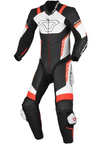 Macna Varshall, traje de cuero 1pcs. niños , color: Negro/Blanco/Rojo , tamaño: 128