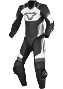 Macna Varshall, traje de cuero 1pcs. niños , color: Negro/Blanco/Gris , tamaño: 134