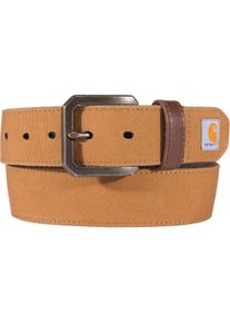 Carhartt Canvas Duck, cinto , cor: Castanho , tamanho: W34