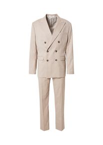 Selected Anzug 'SLHNEIL' Herren beige Größe 46 Unifarben