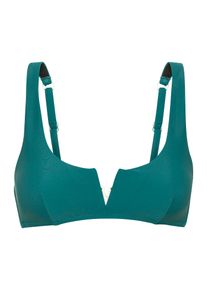 LSCN by LASCANA Bustier-Bikini-Top »Gina«, mit V-Ausschnitt vorne