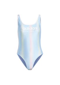 adidas Sportswear Športové jednodielne plavky 'Tiro' Ženy svetlomodrá / staroružová / biela S-M