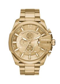 Diesel Heren Analoog horloge 'Mega Chief' goud One Size