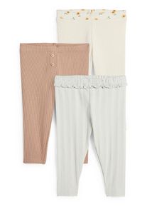 C&Amp;A Confezione da 3-leggings neonate-a coste, Verde, Taille: 74