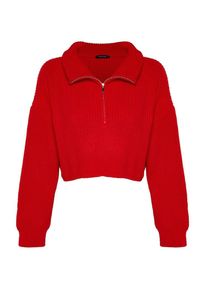 Trendyol Pull-over Femme rouge taille S