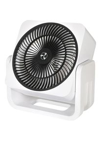 Ventilador de sobremesa, H x A x P 300 x 284 x 120 mm, blanco