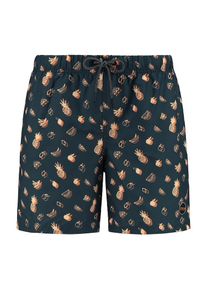 Shiwi Heren Zwemshorts beige / donkergroen / oranje XXL