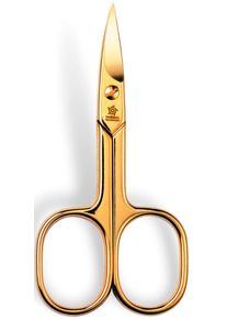 Pfeilring Damen Nagelschere 24 Karat vergoldet in goldfarben