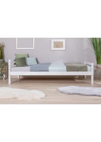 Ticaa Jugendbett Futonbett in diversen Breiten in weiß, Größe Liegefläche B/L: 90 cm x 200 cm